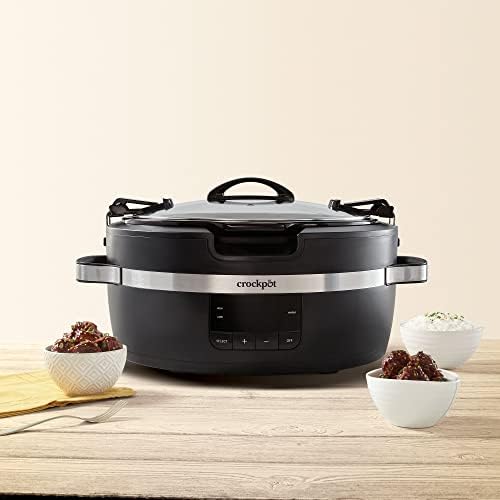 Thermoshield 6 Quart Slow Cooker with Carry Handles - Curated Catalog Z9