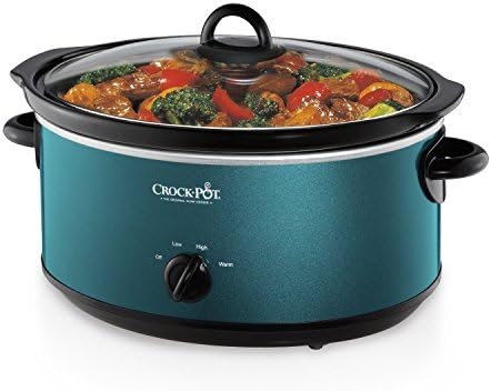 7 Quart Manual Slow Cooker – Turquoise - Curated Catalog C1