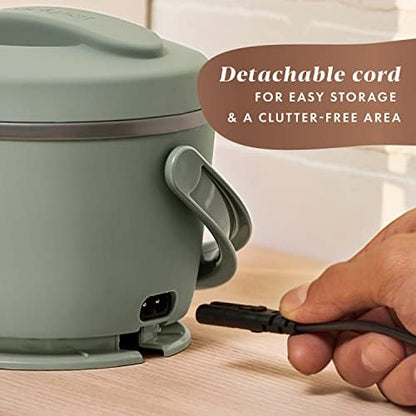 Portable Electric Lunch Box Food Warmer – Green - Curated Catalog F3