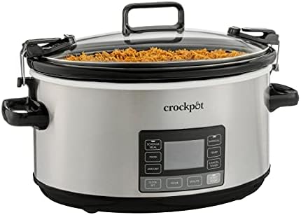7 Quart Portable Programmable Slow Cooker with Timer - Curated Catalog K1