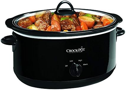 8 Quart Manual Slow Cooker – Black - Curated Catalog Y2