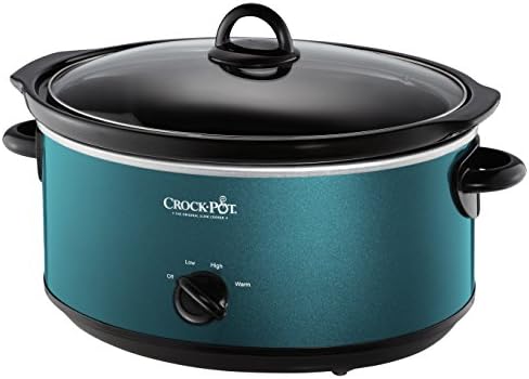 7 Quart Manual Slow Cooker – Turquoise - Curated Catalog C1