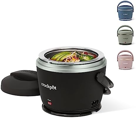 Electric Lunch Box Food Warmer 20oz – Black - Curated Catalog O7