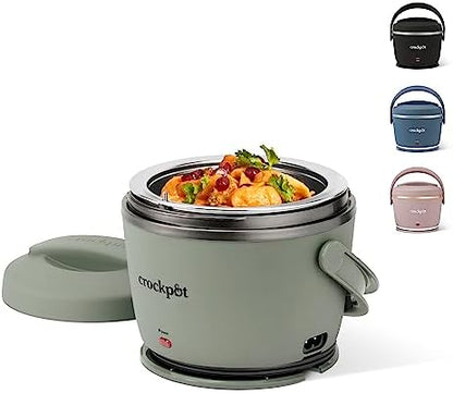 Portable Electric Lunch Box Food Warmer – Green - Curated Catalog F3
