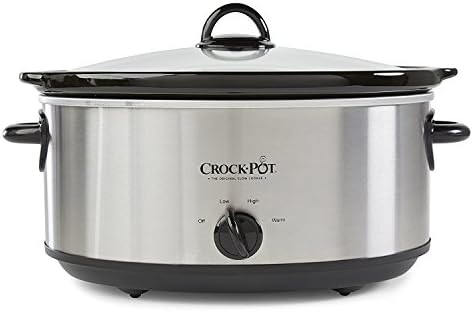 7 Quart Oval Manual Slow Cooker – Stainless Steel - Curated Catalog B9
