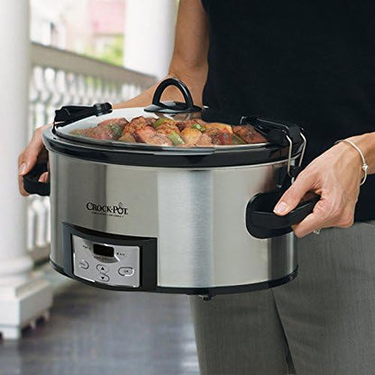 Cook & Carry 6 Quart Programmable Slow Cooker - Curated Catalog N5
