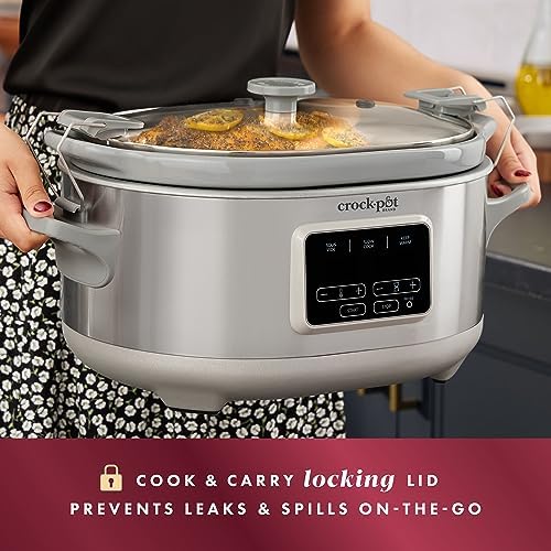 7 Quart Programmable Cook & Carry Slow Cooker - Curated Catalog Q0