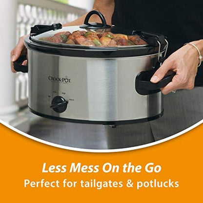 Cook & Carry 6 Quart Portable Slow Cooker - Curated Catalog Z2