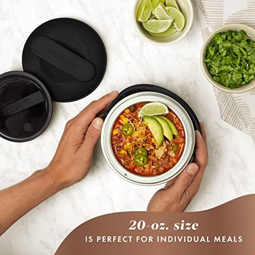Electric Lunch Box Food Warmer 20oz – Black - Curated Catalog O7