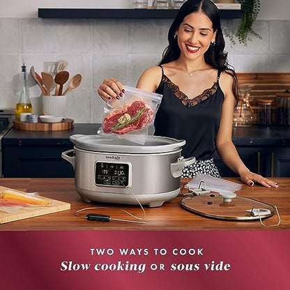 7 Quart Programmable Cook & Carry Slow Cooker - Curated Catalog Q0
