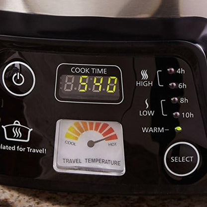 Cook & Carry 6 Quart Programmable Slow Cooker - Curated Catalog N5