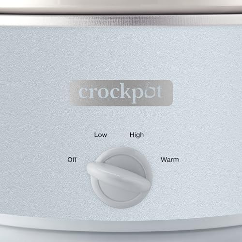 4.5 Quart Manual Slow Cooker – Macaroon Blue - Curated Catalog A8