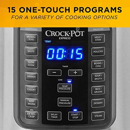 Express Crisp 8 Quart 10-in-1 Pressure Cooker - Curated Catalog V0