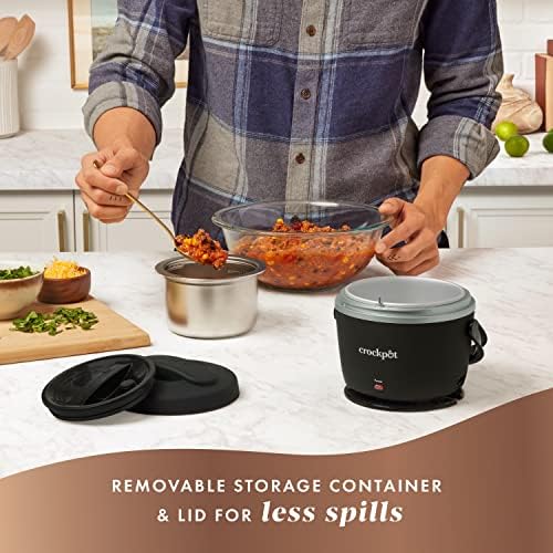 Electric Lunch Box Food Warmer 20oz – Black - Curated Catalog O7