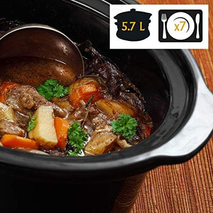 Cook & Carry 6 Quart Portable Slow Cooker - Curated Catalog Z2