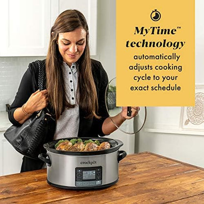 MyTime 6 Quart Programmable Slow Cooker - Curated Catalog W4