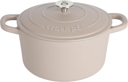 3 Quart Enameled Cast Iron Dutch Oven – Aqua - Curated Catalog Y9