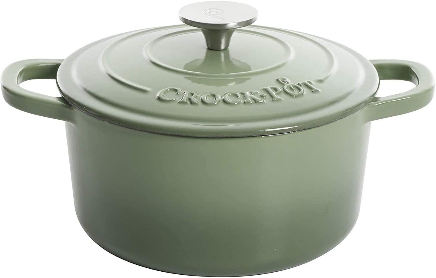 3 Quart Enameled Cast Iron Dutch Oven – Aqua - Curated Catalog Y9