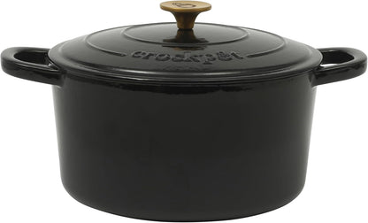 3 Quart Enameled Cast Iron Dutch Oven – Aqua - Curated Catalog Y9