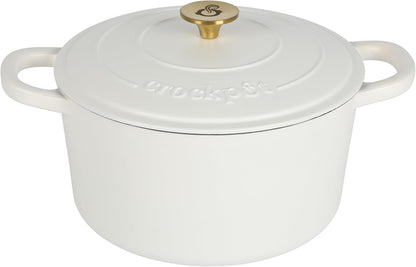3 Quart Enameled Cast Iron Dutch Oven – Aqua - Curated Catalog Y9