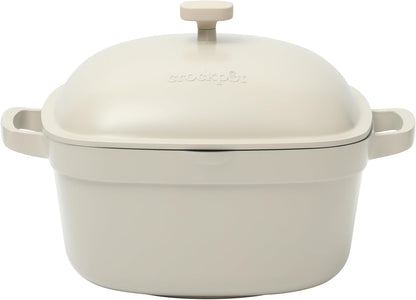 3 Quart Enameled Cast Iron Dutch Oven – Aqua - Curated Catalog Y9