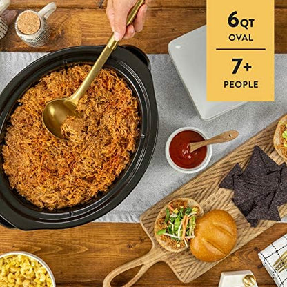 MyTime 6 Quart Programmable Slow Cooker - Curated Catalog W4