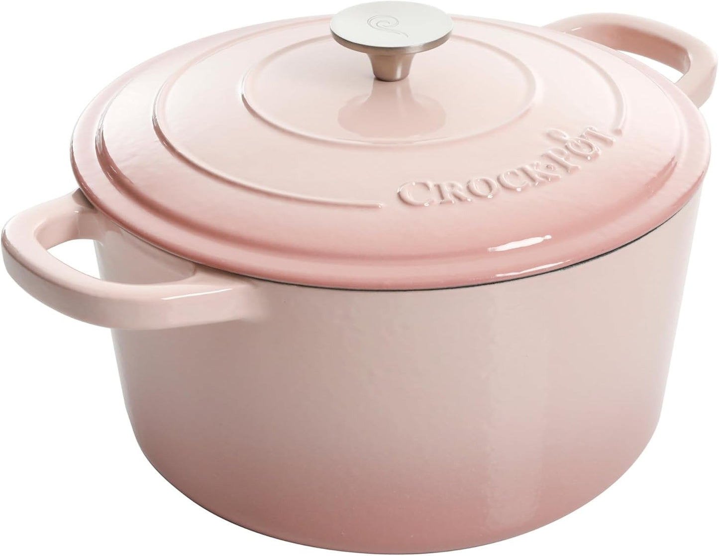 3 Quart Enameled Cast Iron Dutch Oven – Aqua - Curated Catalog Y9
